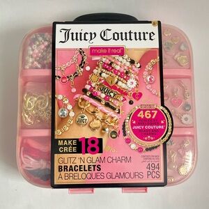 SEALED Limited Edition Juicy Couture Glitz 'N Glam Charm Bracelet Kit